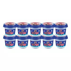 찰떡 일품 팥빙수 아이스크림 240ml X10개