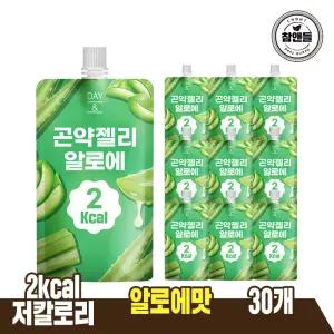 데이앤 2kcal 알로에 곤약젤리 150g 30팩