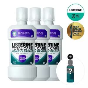 리스테린 헬씨 브라이트 750ml x3 + 증)쿨민트 100ml