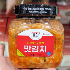 종가 맛김치 1.2kg /종가집 배추김치