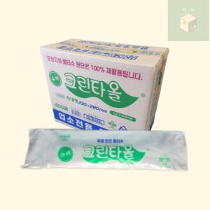 업소용 물티슈 유한 크린타올 물티슈 400매