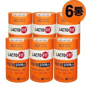 종근당건강 생유산균 락토핏 코어맥스(6통)