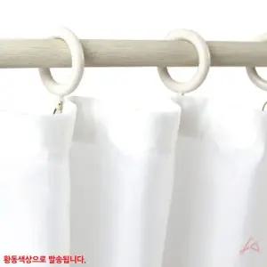오너클랜 커튼고리 미니 샤워커텐 고리링 10EA 황동 커튼브라켓 커튼봉링 커튼고리 커튼부자재
