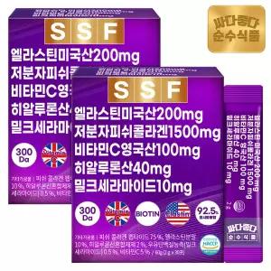 제휴_순수식품 엘라스틴 데스모신 저분자 피쉬 콜라겐 2박스(60포)