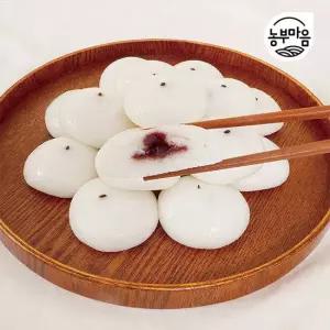 [농부마음] 팥앙금 방울 기정떡 잔기지떡 100개입 (총3kg)