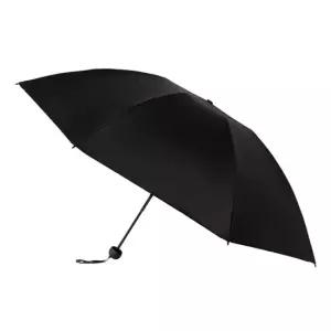 펄튼 미니 인버터-1 블랙 앤 차콜 여성 수동 3단 우양산 양우산 26cm 340g UPF 50+