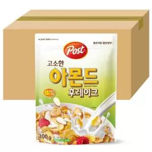 포스트 고소한 아몬드 후레이크 300gx10개(1박스)