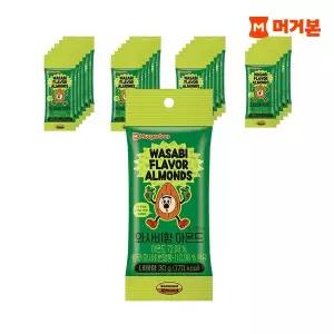 [머거본][G]머거본 와사비향아몬드 30G (NEW밍글링)*24개