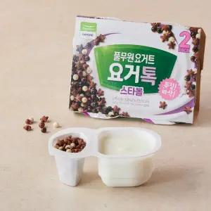[풀무원]다논 요거톡 스타볼(132g*2입)