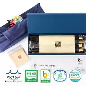 강옥연 국산 수제 도라지정과 선물세트 250g (고급보자기포장 포함)