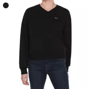 [게스]여성 브이넥 FLEECE SWEATSHIRT RO4K04C2