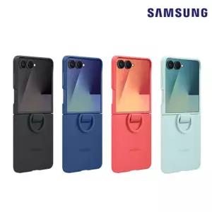갤럭시 Z플립7 실리콘 케이스 with 링 EF-PF766 핸드폰 휴대폰 스마트폰 겔럭시 삼성정품/B