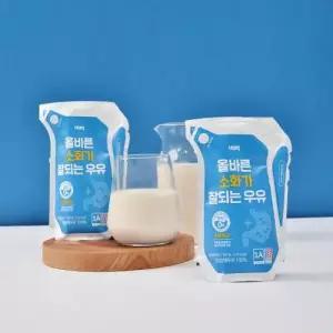 비락 올바른 소화가 잘되는 우유 180mL 12개입