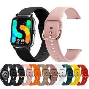 Garmin venu sq /sq2/music용 시계 밴드 스트랩, 샤오미 Haylou LS02/RS4 용 실리콘 팔찌, 20mm