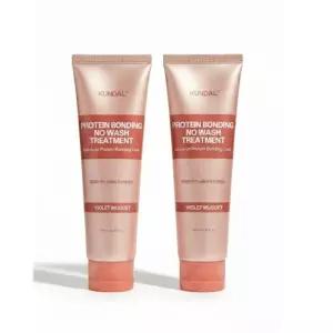 쿤달 프로틴 데미지 케어 노워시 트리트먼트 바이올렛뮤게향 130ml 2개