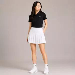 [언더아머]골프 여성 O/P 주름 A라인 스커트_U4SWSK003-0100