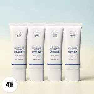 잇츠스킨 파데프리 선크림 파워10 감초줄렌 45ml 4개 (SPF50+)