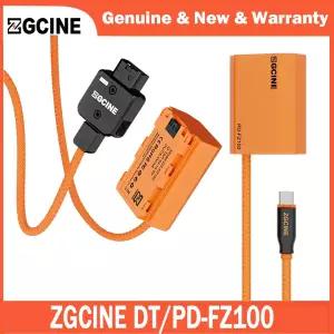 ZGCINE D-Tap to NP-FZ100 및 USB-C PD to NP-FZ100 더미 배터리 케이블 소니 A7R V A7SIII FX3 ZV-E10II A