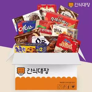[간식대장] 사무실 최고의 사무실 간식 모음 D세트 탕비실 회사 기업 어린이날 화이트데이 발렌타인데이 선물 k0004