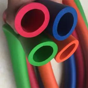 고무발포보온재 1M 장비 핸들 바 단열 파이프 스폰지 폼 고무 튜브 검정색 6mm10mm1