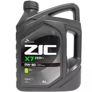 지크 제로 X7 0W30 4L 엔진오일 ZIC ZERO SK엔무브