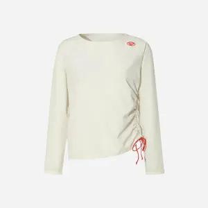 [록시] ESSENTIAL SIDE STRING 릴렉스핏 긴팔 래쉬가드 커버업 라이트 옐로우(RG21RS506COC)