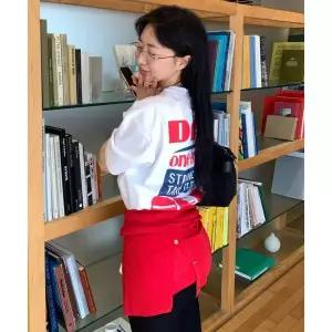 어반디타입 URBANDTYPE 데이오프 그래픽 티셔츠 레드 DT395