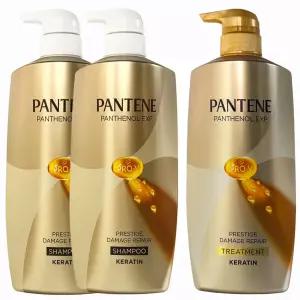 팬틴 프레스티지 데미지 리페어 750ml 샴푸 2개 + 트리트먼트1개