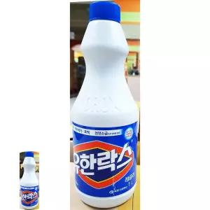 세탁세제 유한락스(레귤러 식품용락스 식용락스 과일세척제 1L)