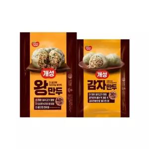개성 왕만두 2.1kg + 개성 감자만두 2.2kg