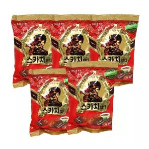 롯데제과 스카치캔디 커피맛 157g x 5개
