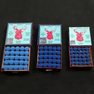 50개 ELK 당구 하우스 클럽 마스터 큐 팁 101213mm