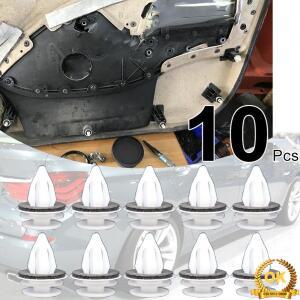 10Pcs BMW 5 시리즈 E60 F07 2003 - 도어 카드 패널 근막 라이닝 인테리어 트림 클립 리벳 i/d