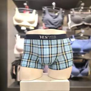 예스 체크패턴 메쉬 남성드로즈 YSMDB552