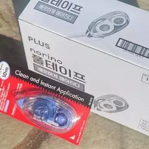 플러스 딱풀대용 강력 풀 글루 투명 양면테이프 10개 문구반점 plus 딱풀