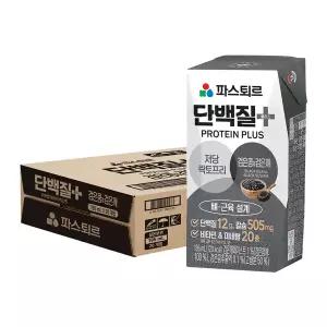 파스퇴르 단백질플러스 검은콩검은깨 195ml x 20개입