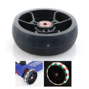 타맥스 킥보드 광폭발광바퀴 120x40mm 교체용 LED 바퀴 어린이 킥보드 휠