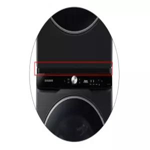 삼성 비스포크 그랑데 건조기 2단 상단설치 스태킹키트B (블랙 색상) DV14T/ DV14R/ DV16T DV19T/ DV16R