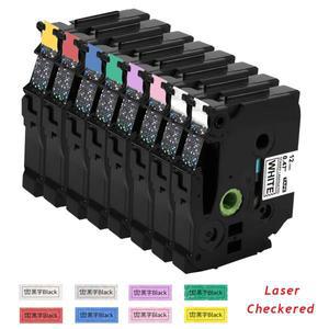 TZe231L1 레이저 반짝이 별빛 스파클링 라벨 테이프브라더호환 PT-D210 호환 가능12mm x 8m개