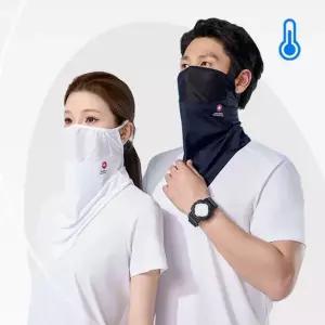 런닝마스크 남성 여성 러닝 골프 UV 자외선 차단 냉감 쿨링 메쉬 스포츠 숨쉬는 안면 마스크