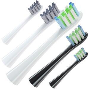 Oclean X Pro Digital, Lite, X10, Ultra, Air2, F1용 칫솔 헤드와 호환되는 5개 교체용 브러시 헤드