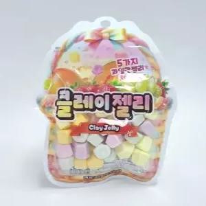 클레이 젤리 5가지 과일맛 (젤리식품) 12개