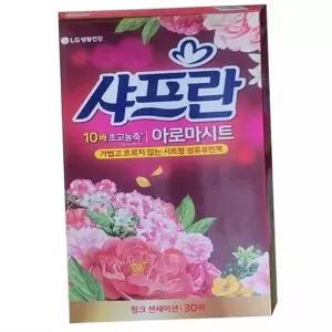[하프클럽/]시트형 섬유 유연제 섬유 유연제 향기 유연 빨래 의류 필수품 세