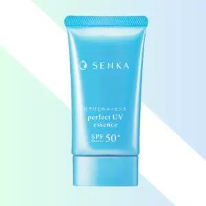 센카 퍼펙트 UV 선크림 에센스 50g 1개 자외선차단 데일리선케어 촉촉한선크림 피부보호 야외활동