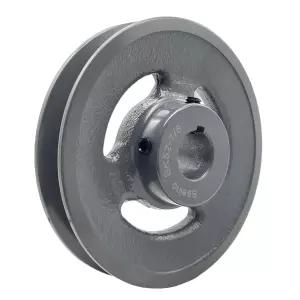 Saelno BK52-7/8 V 벨트 풀리 7/8 인치 보어 4.95 OD 시브 주철 AAX BX 4L 5L