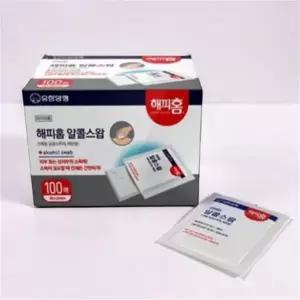 알코올 스왑 화장솜 화상 거즈 용품 일회용 드레싱 소독솜