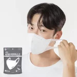 미마 보건용마스크 대형 KF80 흰색 30개입