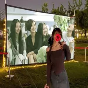 대형 200인치(1) 지지대 180인치 거치대 빔스크린 16 빔프로젝터 스크린 받침대