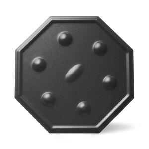 시머매트 히트 디퓨저 - 화염 스토브 커버 링 모든 유형의 전기 또는 가스 스토브용 파이어 식기세척기 안전 상단 끓이고 천천히 조리할 수 있는 강판 1팩