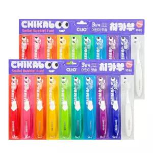 10+10 크리오 치카부 3단계 어린이 칫솔 /펌프팝/